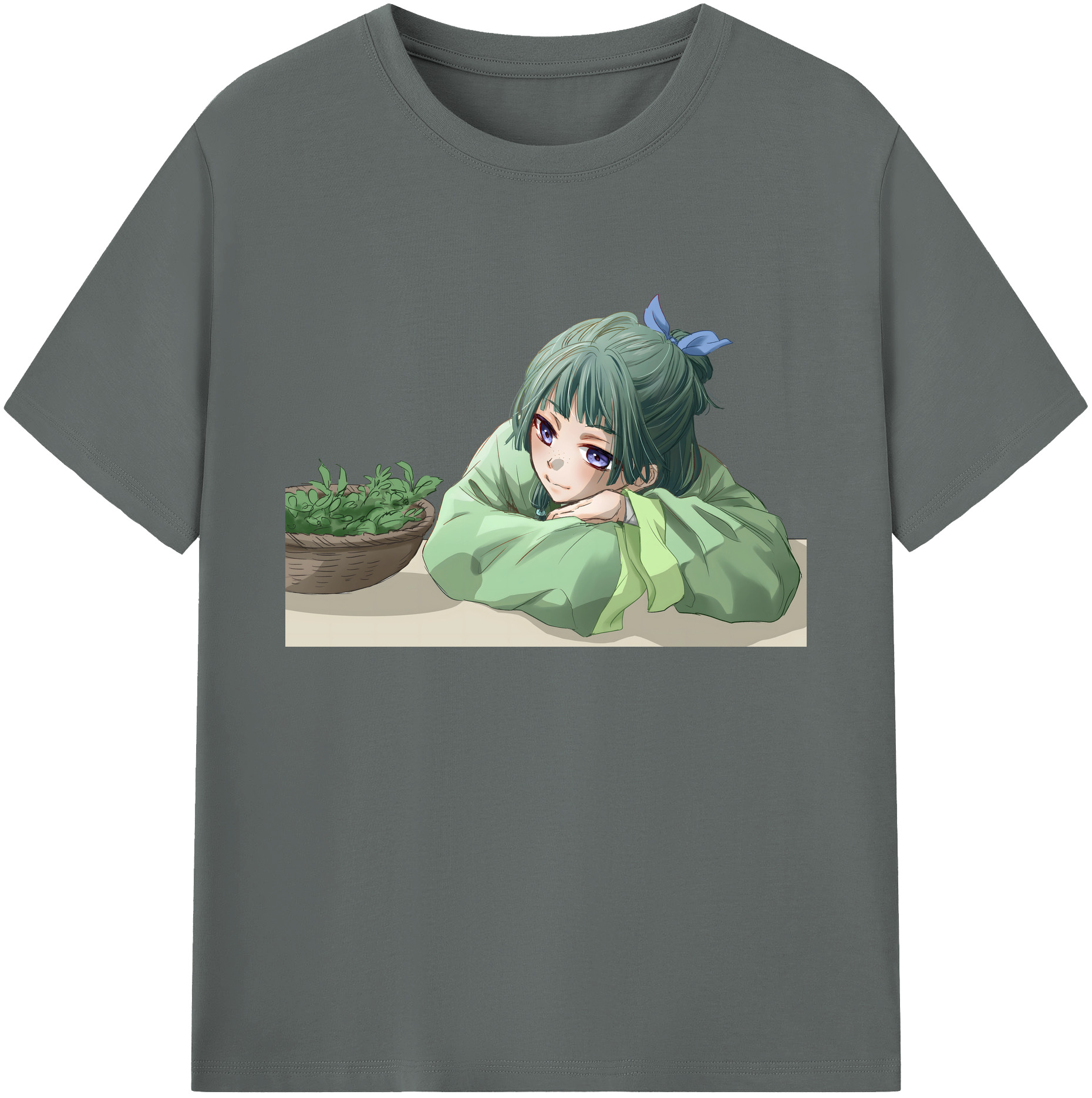 （画像用） 薬屋のひとりごと The Apothecary Diaries 綿100％ メンズ半袖Tシャツ｜肌触りやわらか＆通気性